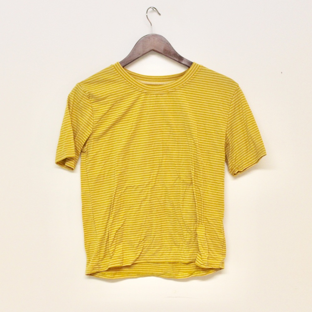 Striped Yellow Tee